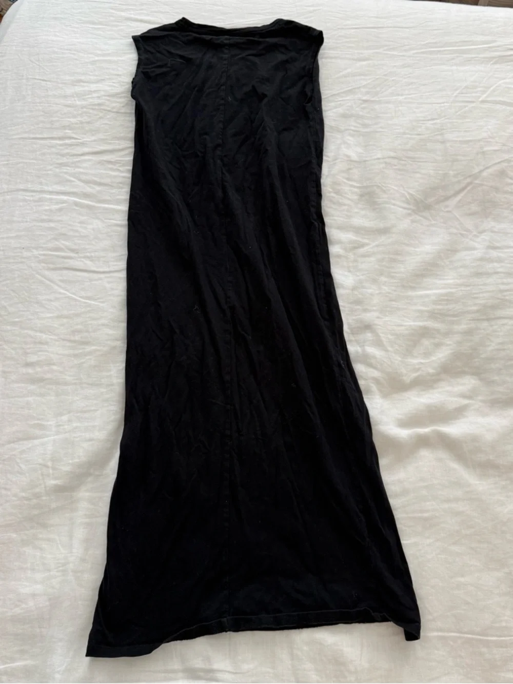 Old Navy Black Sleeveless Midi Dress - Picture 5 of 6